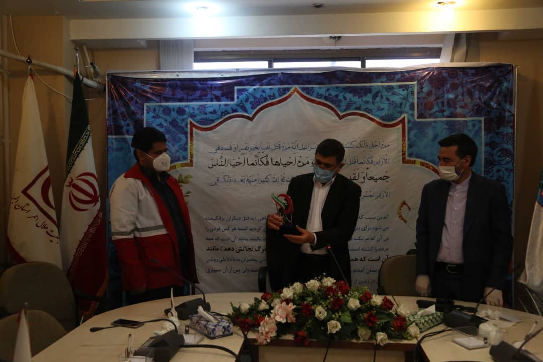 قدردانی استاندار البرز از جمعیت هلال احمر